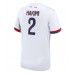 Tanie Strój piłkarski Paris Saint-Germain Achraf Hakimi #2 Koszulka Wyjazdowej 2024-25 Krótkie Rękawy